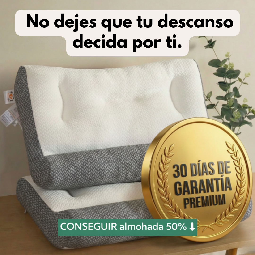 PILLOW RELAX™  Duerme cuidando tu cuello y tu columna