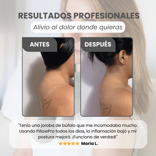 PILLOWPRO™ COJIN MASAJEADOR CERVICAL | DESPÍDETE DEL DOLOR Y RECUPERA TU BIENESTAR AL INSTANTE