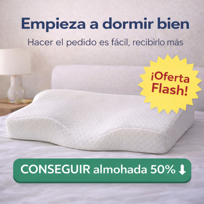 NECK RELIEF™ Duerme bien. El dolor se va. OFERTA DISPONIBLE SOLO HOY